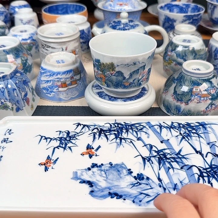 宝***玉陶瓷干炮台竹子竹子