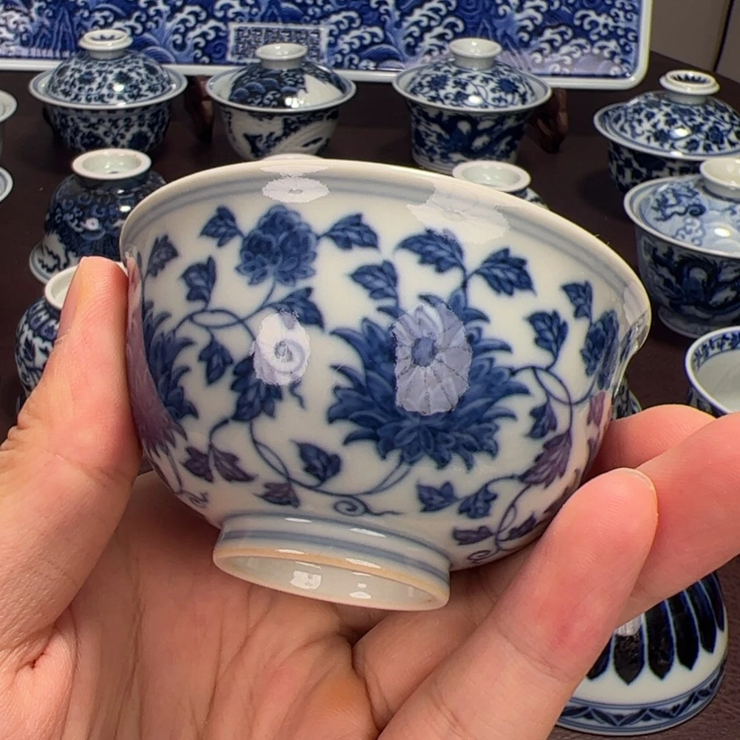 仿明成化宫碗杯子