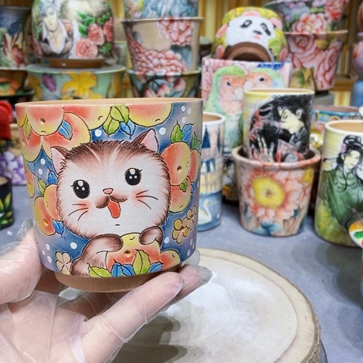 景德镇艺术手绘作品
