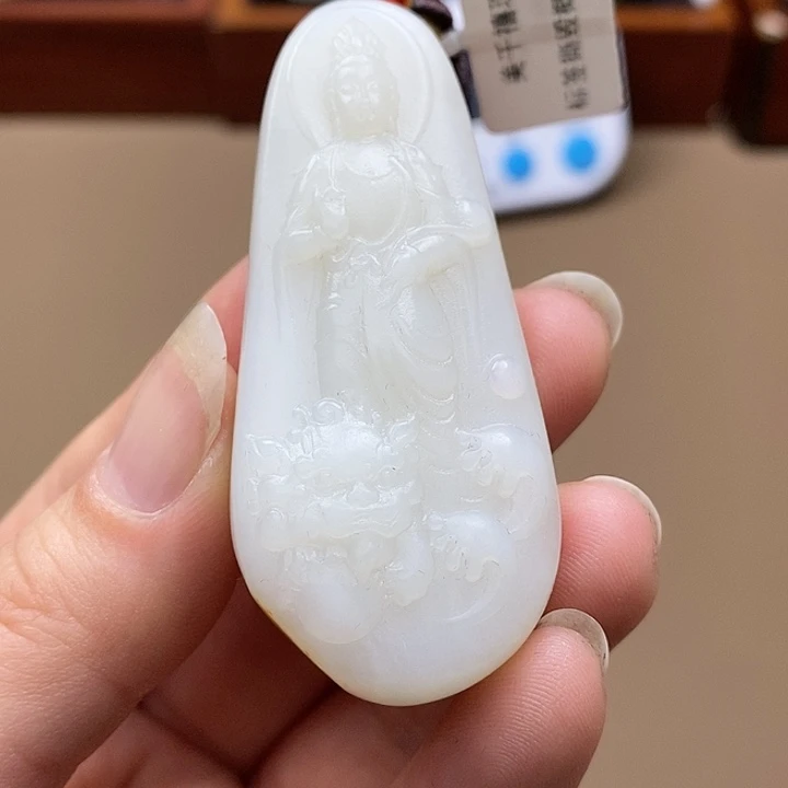 和田玉挂件未镶嵌F