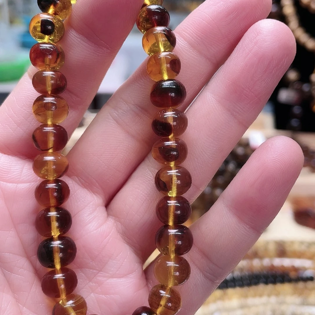 琥珀裸石未镶嵌鑫*?九