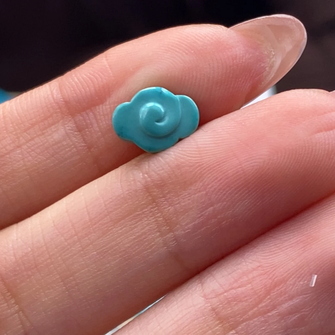 未镶嵌绿松石挂件