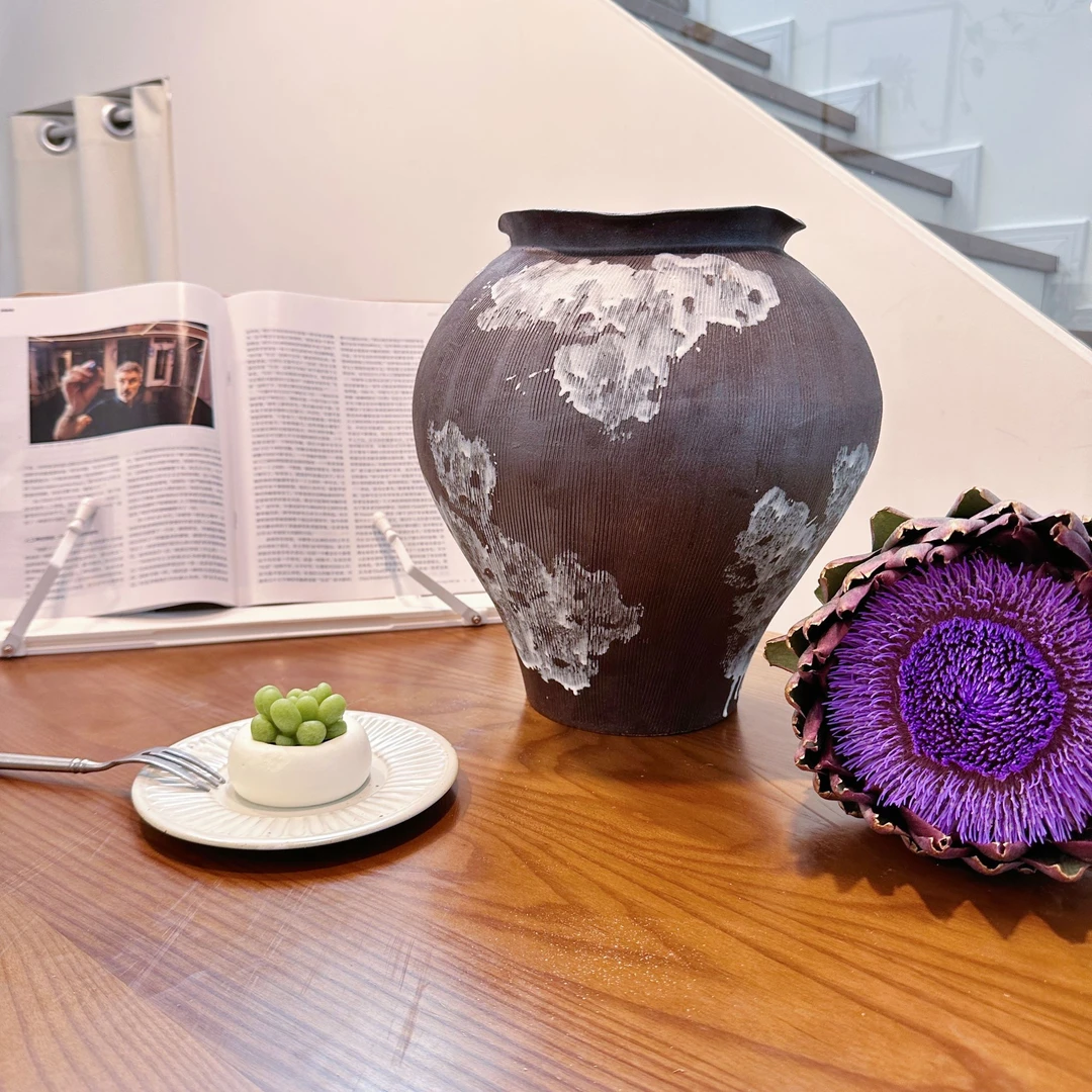 Ligne Céleste · 向云端丨侘寂复古插花百搭花瓶