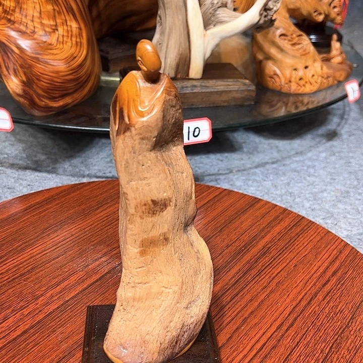 柏木崖柏木手把件摆件