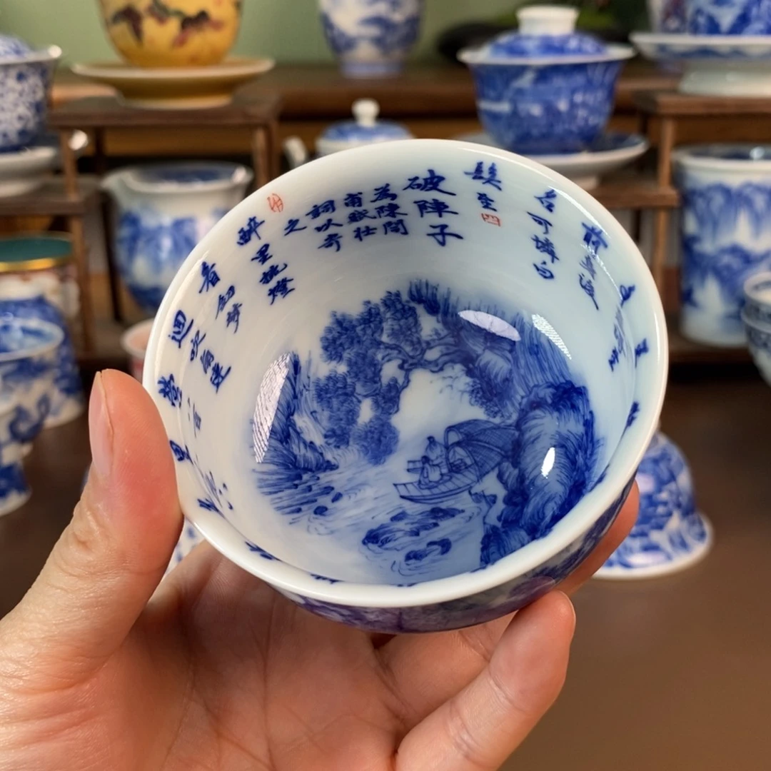 景德镇陶瓷手工手绘