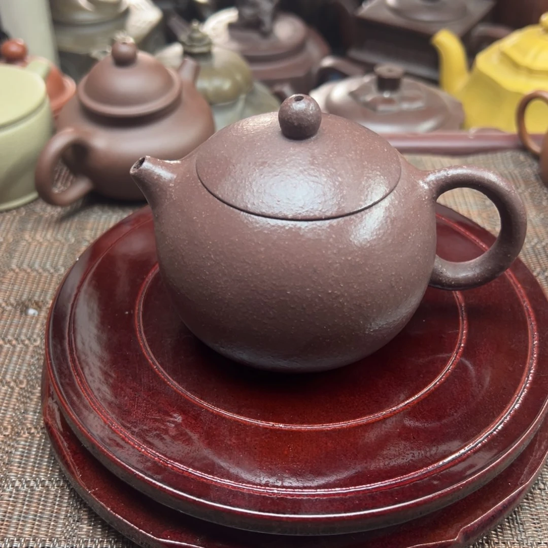 茶壶紫砂宜兴原矿紫砂壶200毫升容量