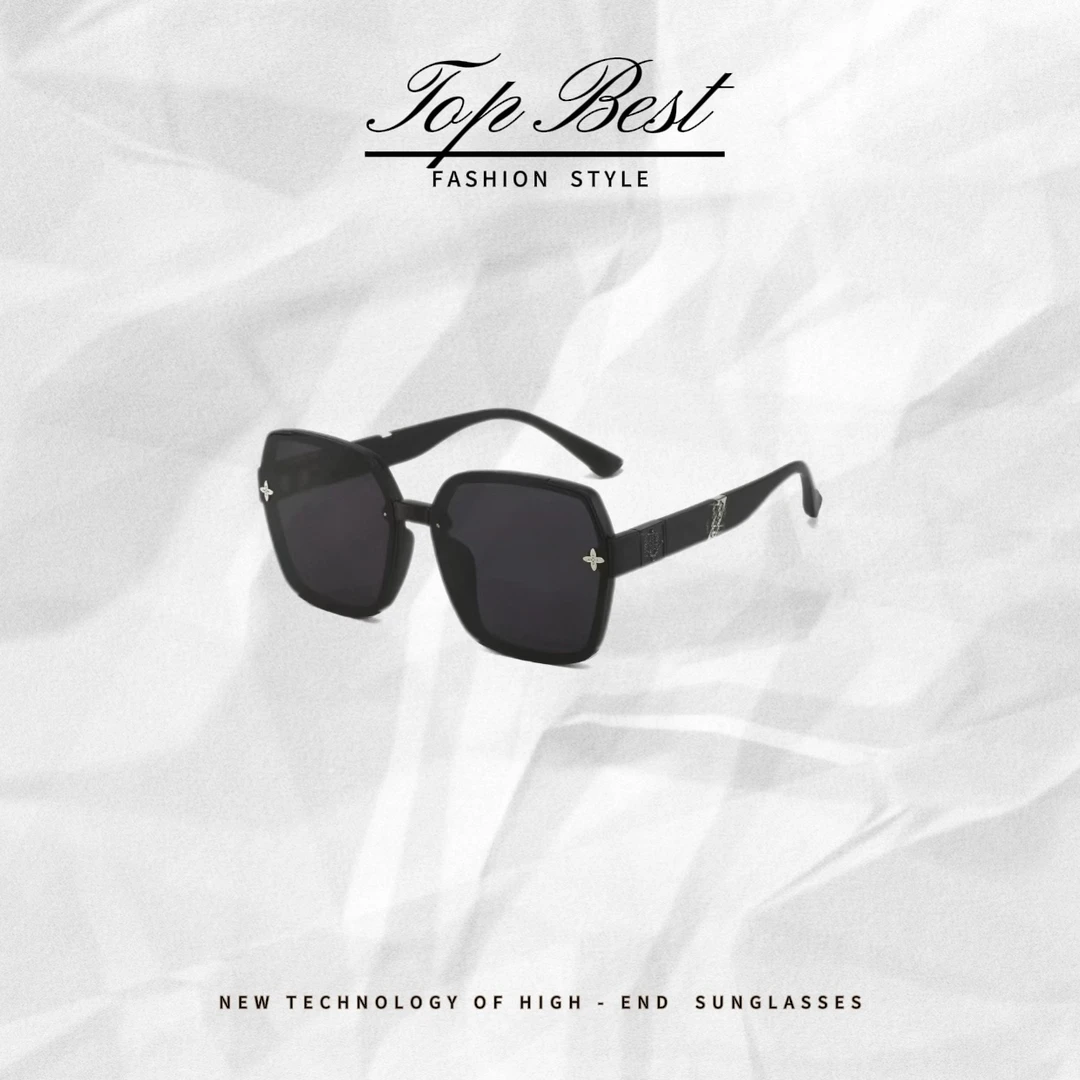 TB//「四叶」方框时尚太阳镜（礼盒）7716