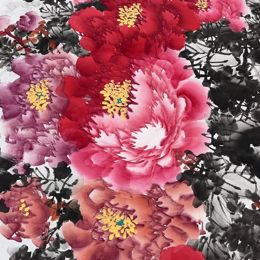 国画纯手绘作品欣赏