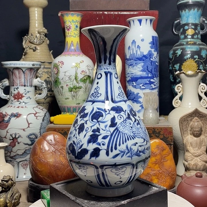 瓷片青花瓷器手工制作