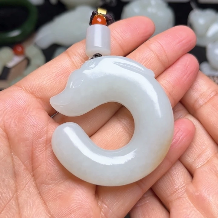 吊坠(不含链)未镶嵌和田玉