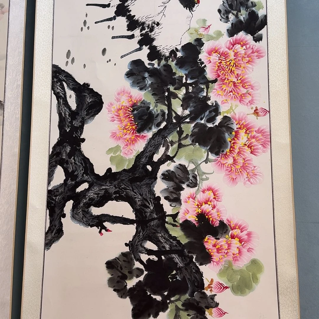 纯原绘国画作品好看