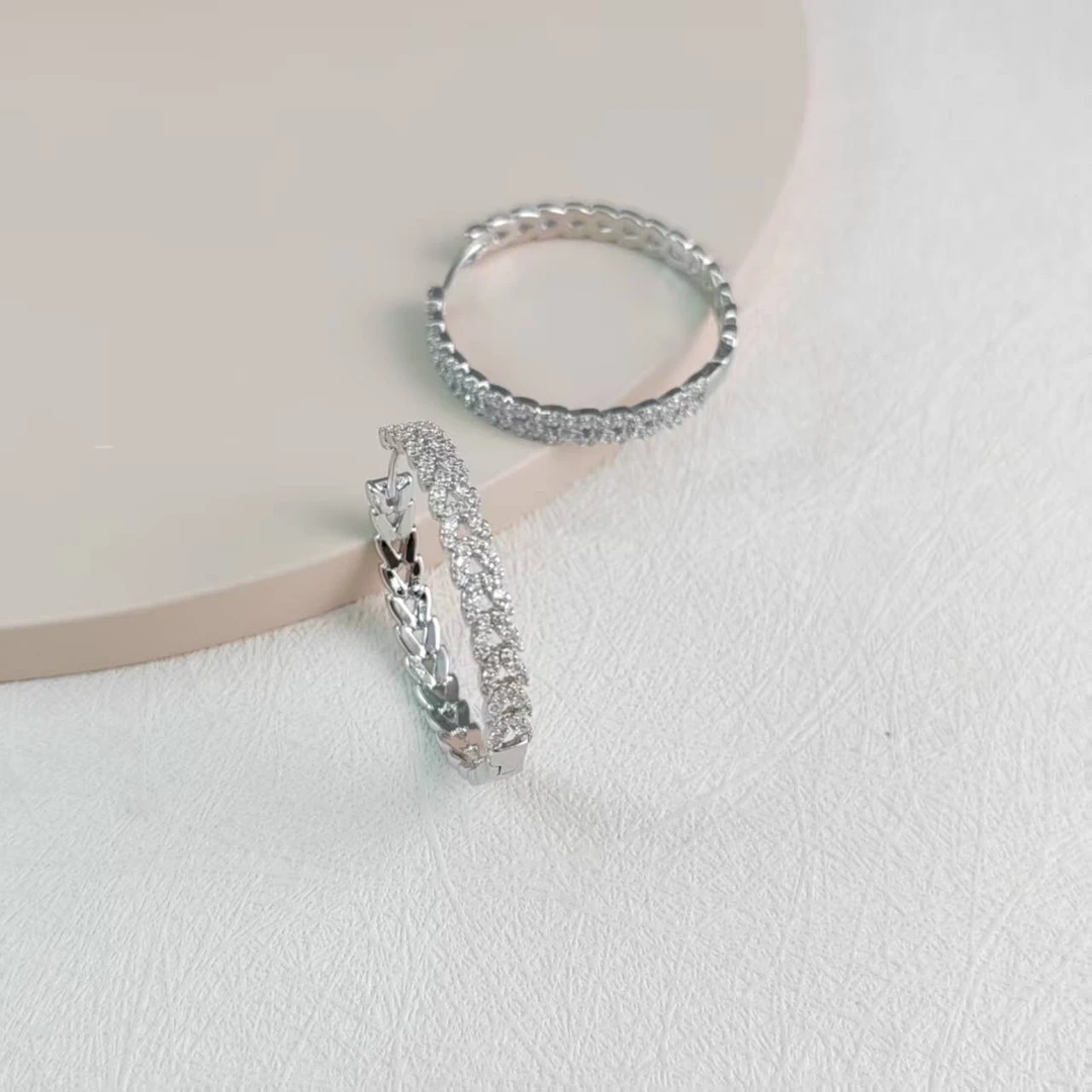 XUPING/旭平首饰 合金合成锆石耳饰 【参与满赠】 GDY X001052204