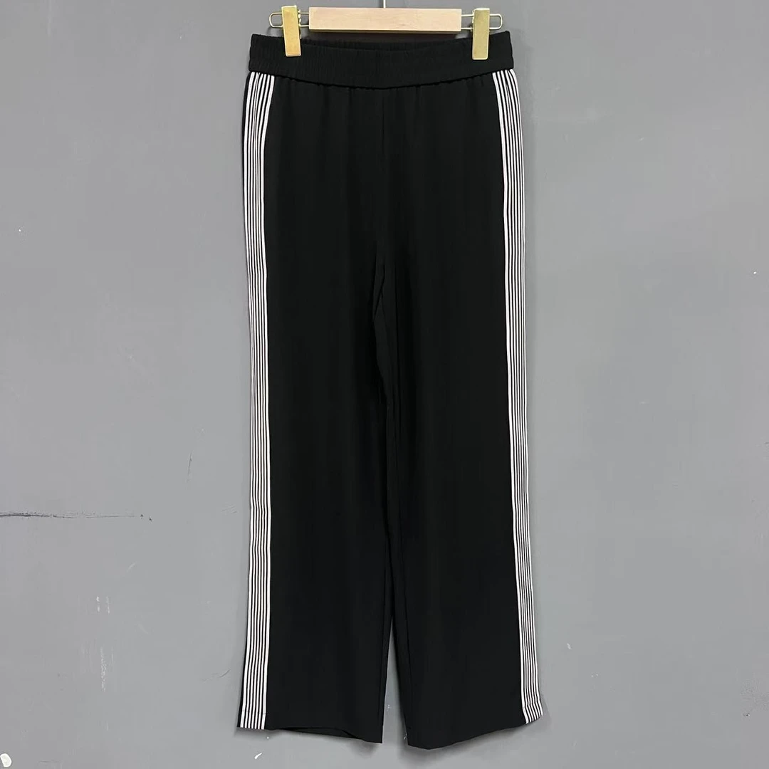 新款时尚显瘦百搭弹力高腰裤子女士休闲裤301