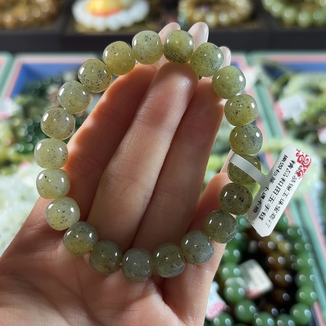 和田玉未镶嵌手链80