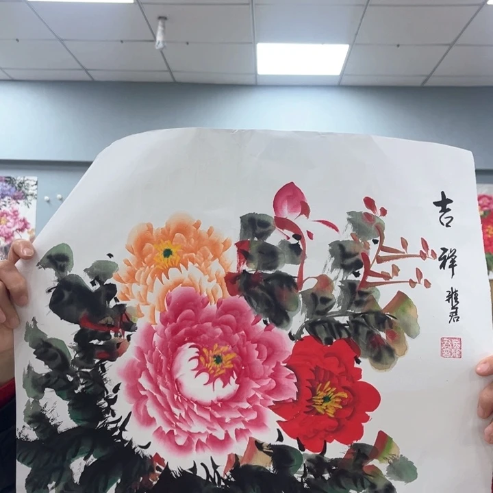 国画我的心好痛啊我的心真的好痛