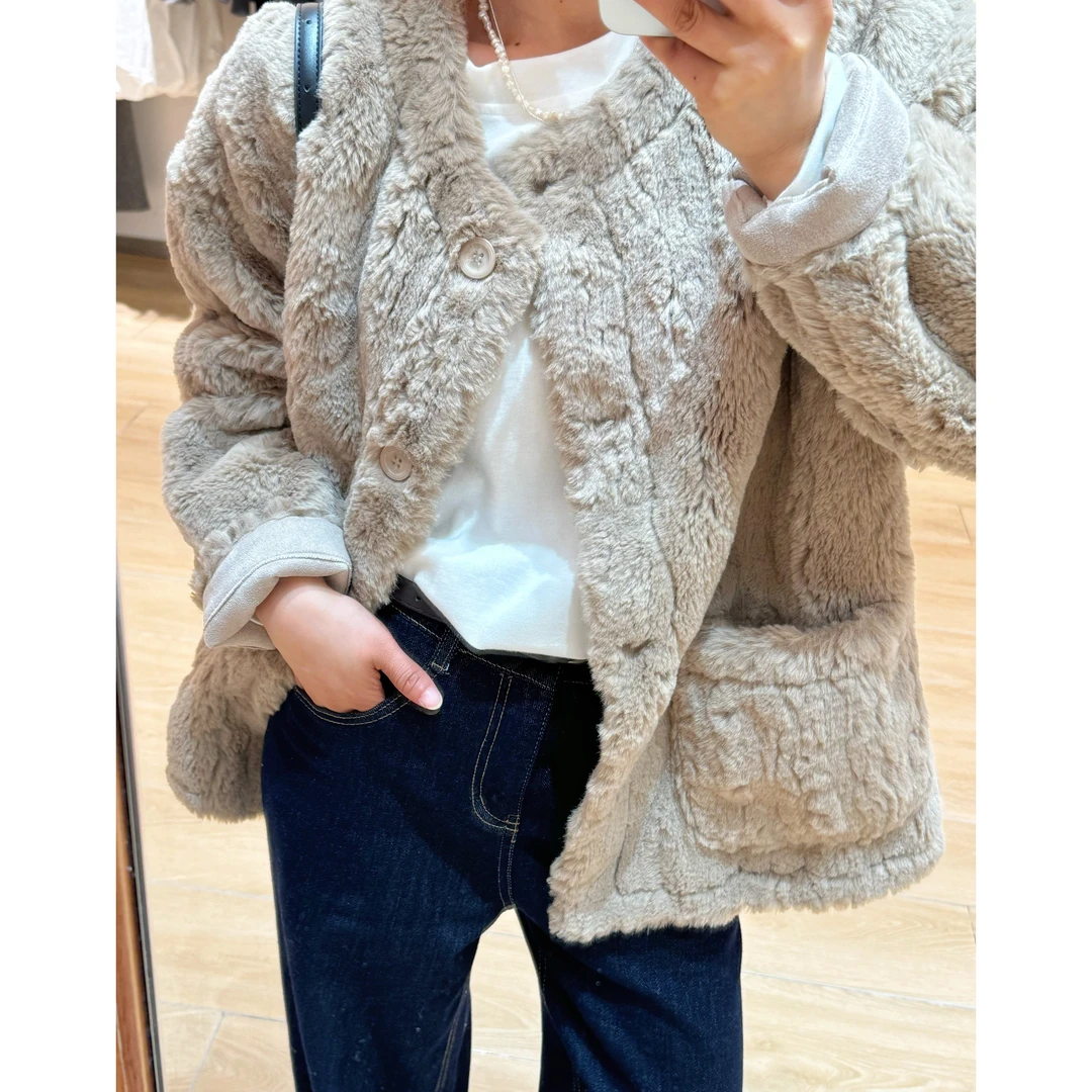 《新款上市》春季毛毛外套