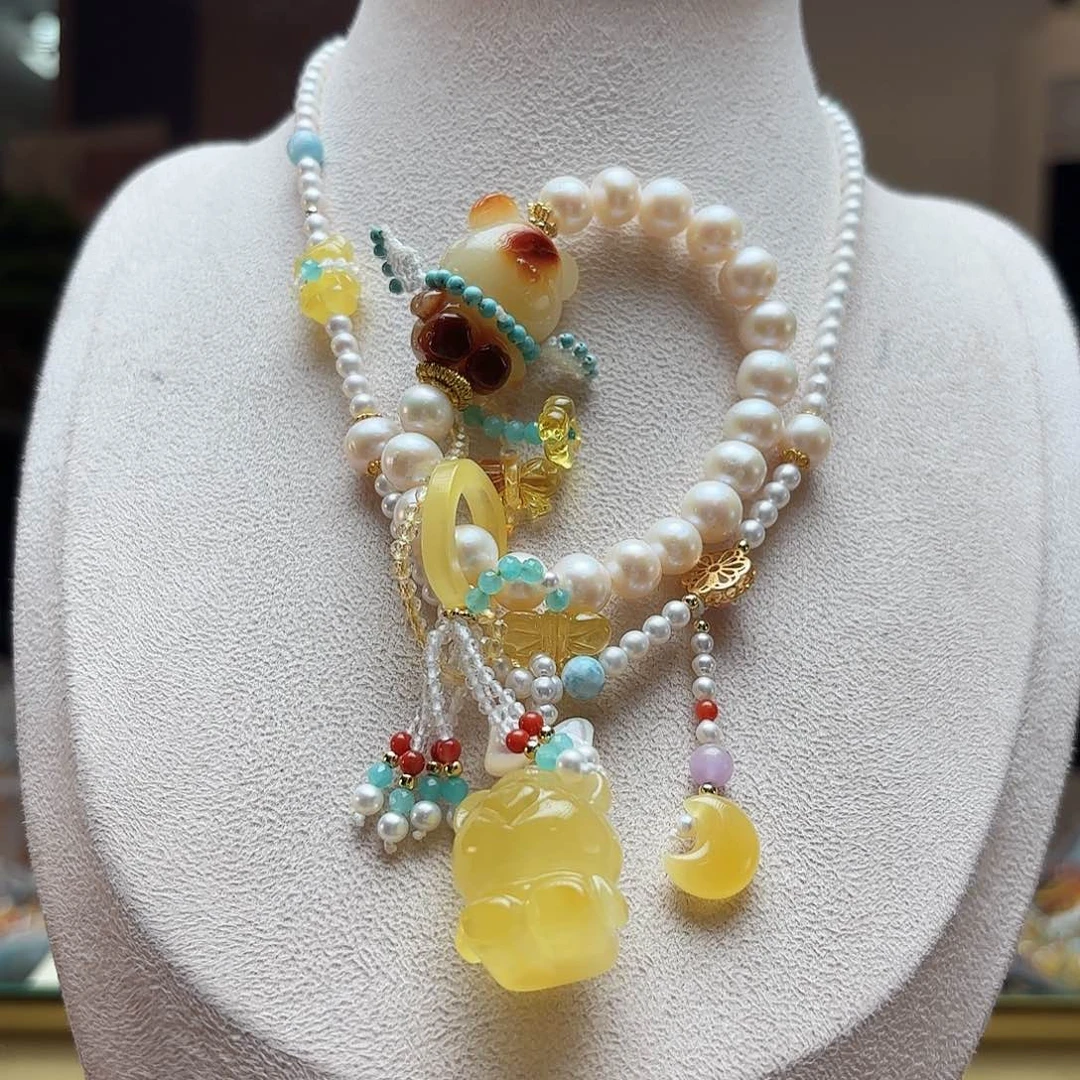 琥珀未镶嵌手镯琥珀