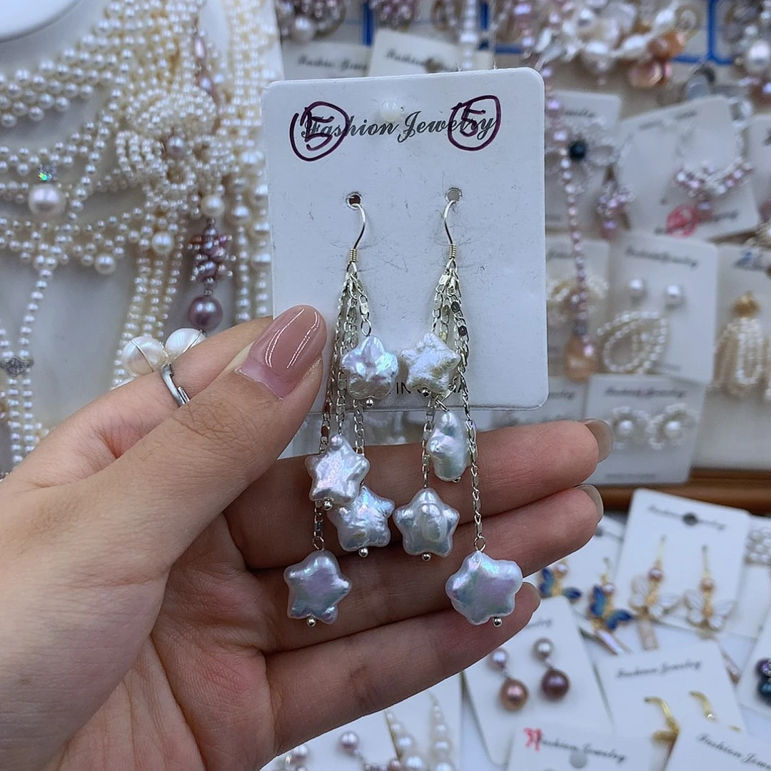 项圈银S925镶嵌淡水珍珠