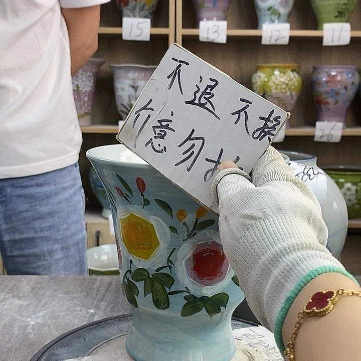 罐12xc景德镇陶瓷花盆