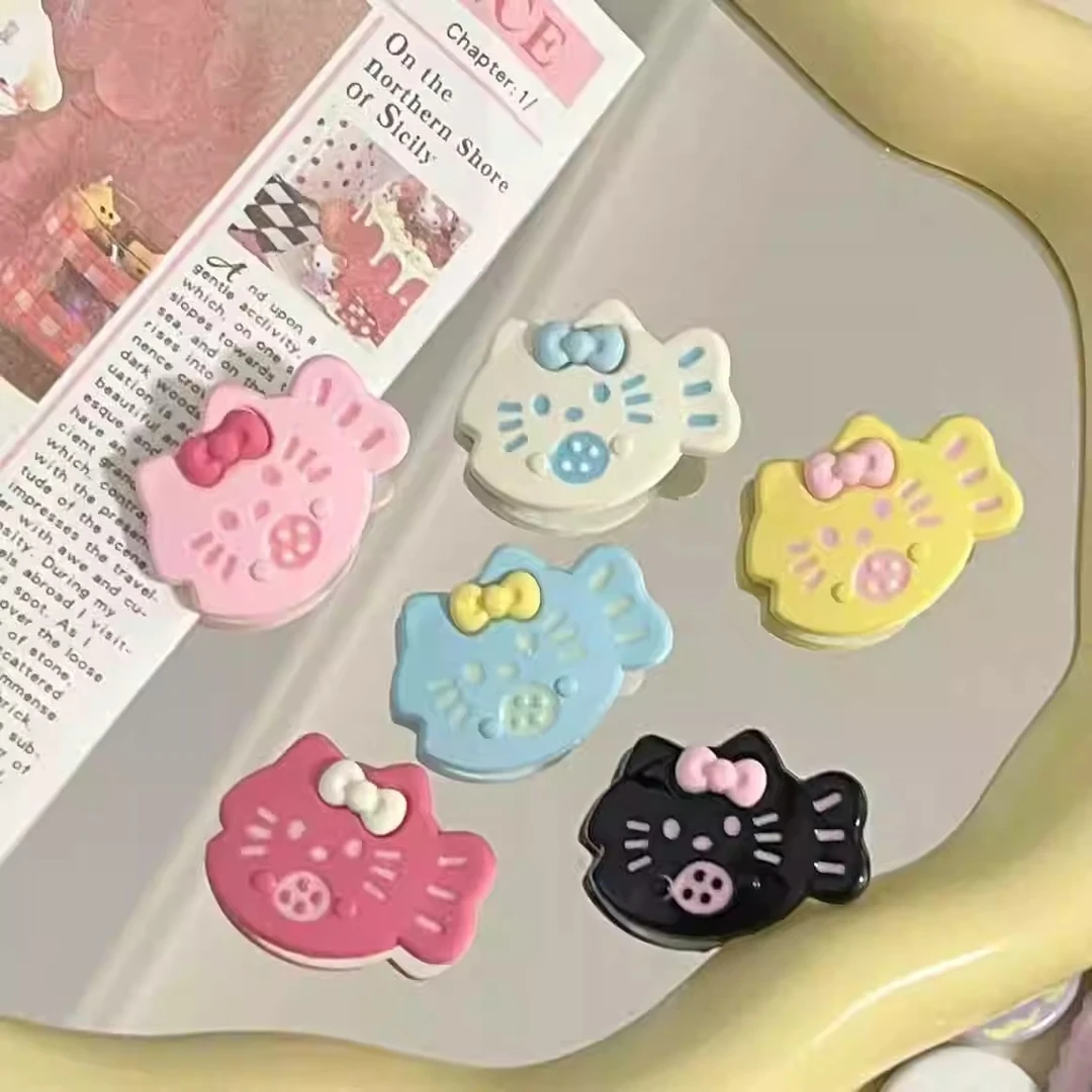 卡通猫咪小鱼发夹 可爱碎发夹少女心头发饰甜美
