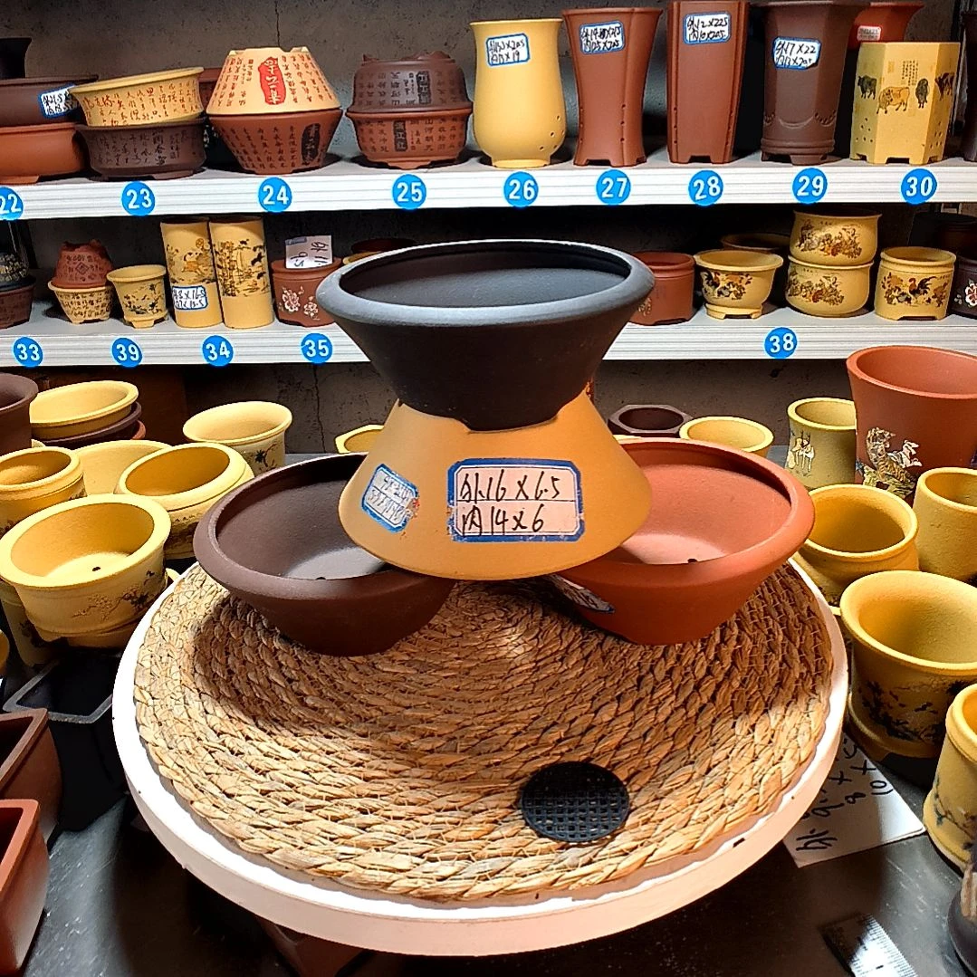 宜兴紫砂紫砂花盆花盆