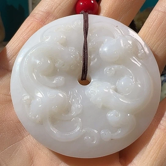 和田玉（糖玉）未镶嵌挂件