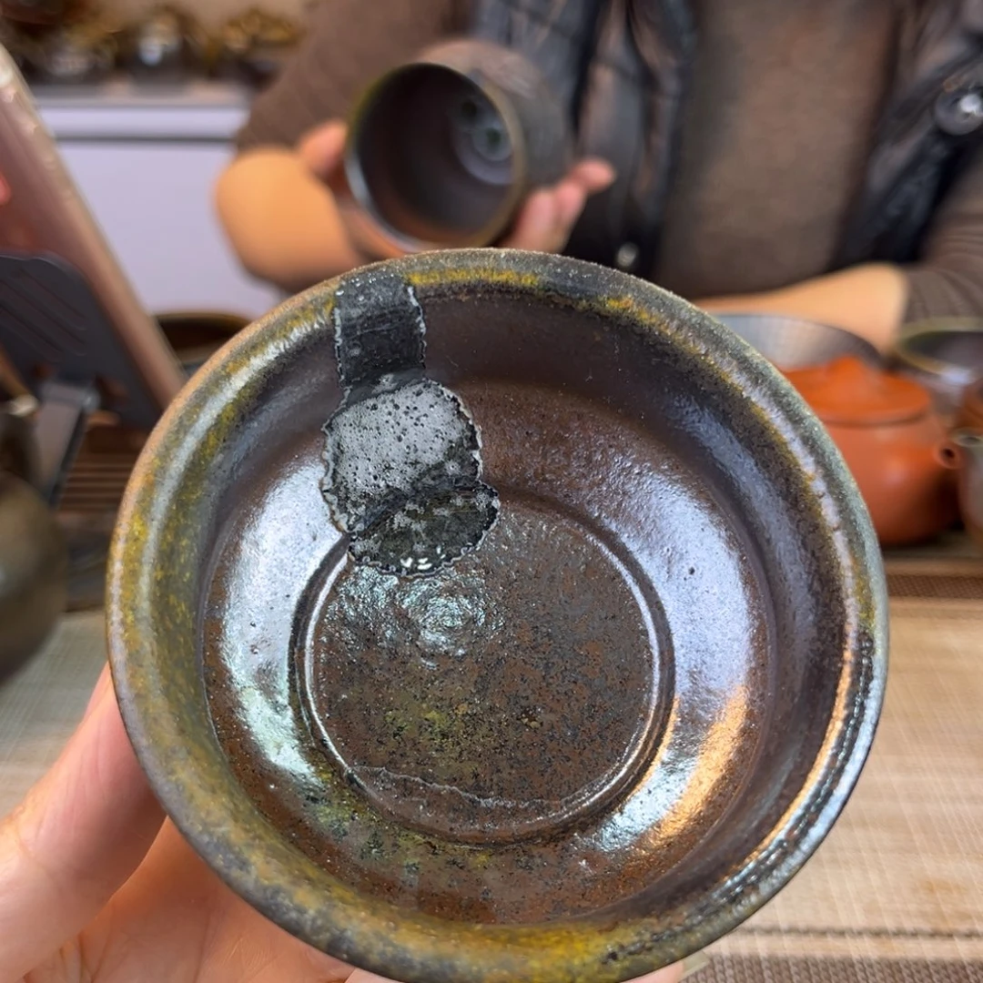 茶壶紫砂底槽清柴烧100cc