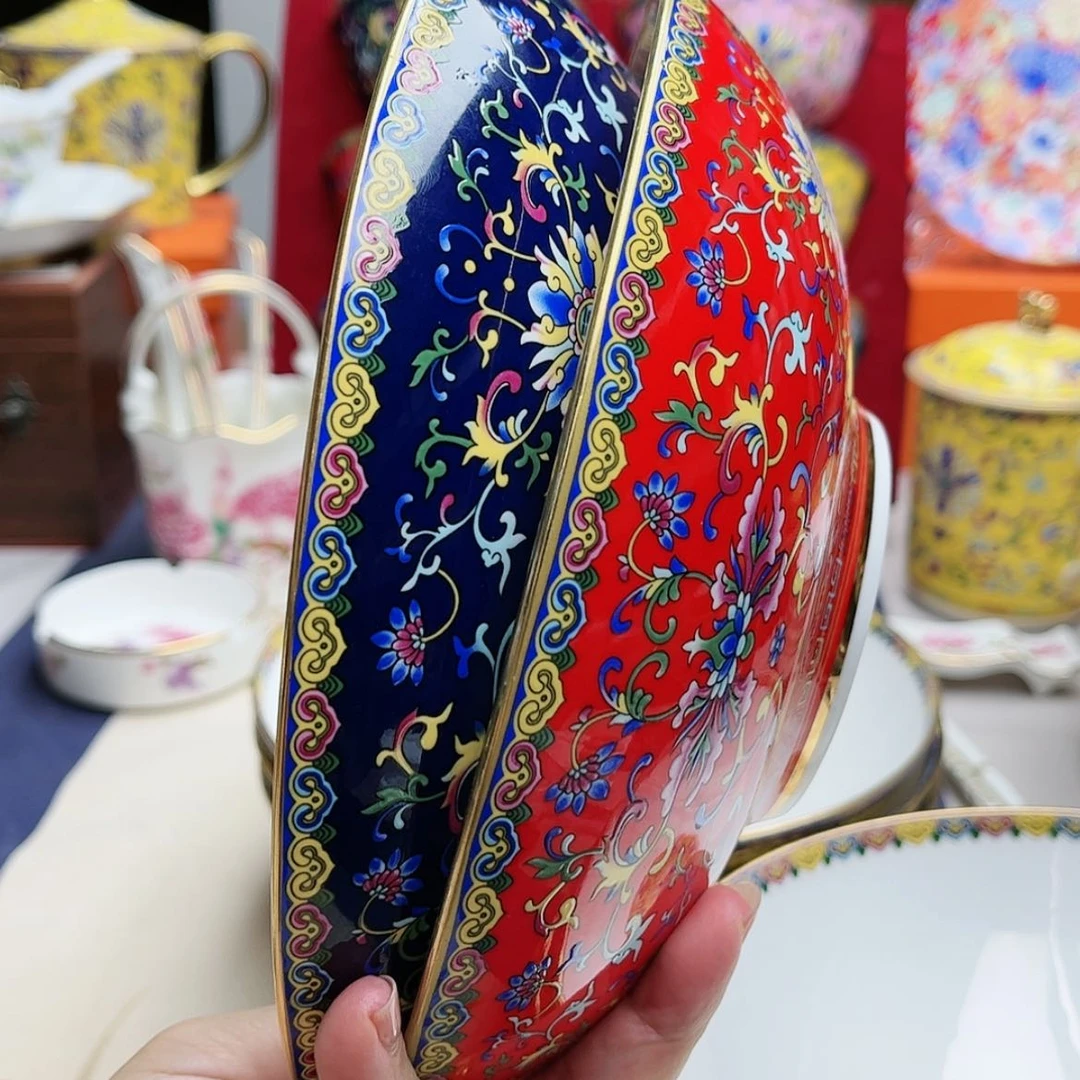【闪购商品】珐琅8寸2个…………