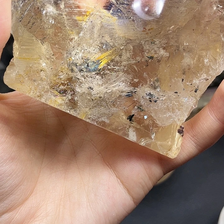 水晶珠宝半成品未镶嵌130水晶石