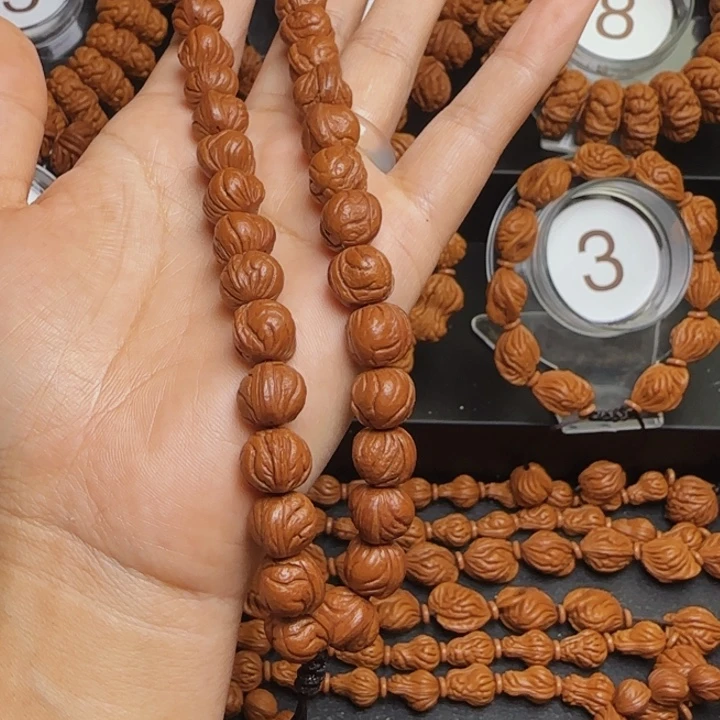 风****手串桃核龙纹桃核