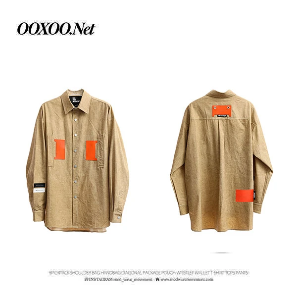 个性百搭休闲男女同款衬衫MW083080851