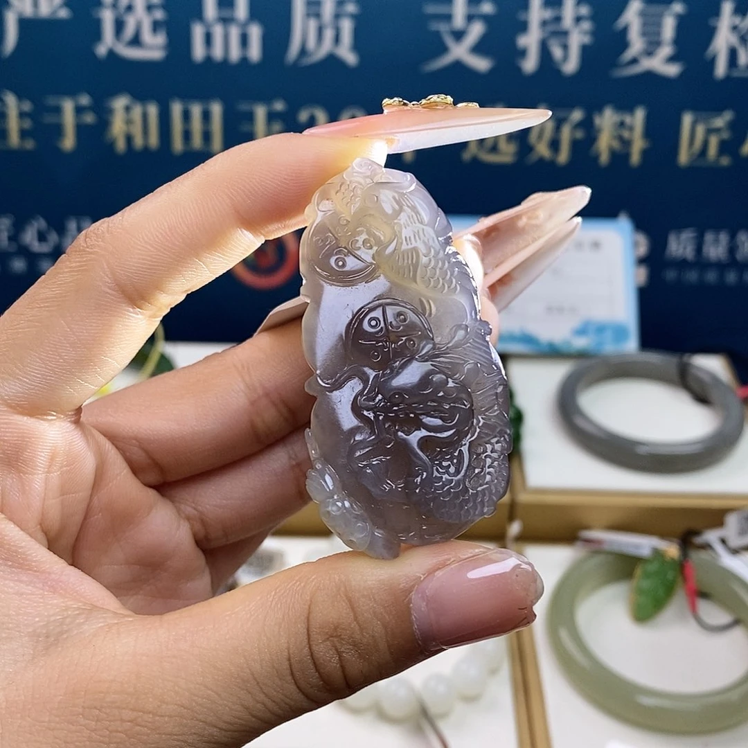 颈饰未镶嵌和田玉sj