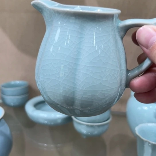 瓷片陶瓷茶具汝瓷茶具