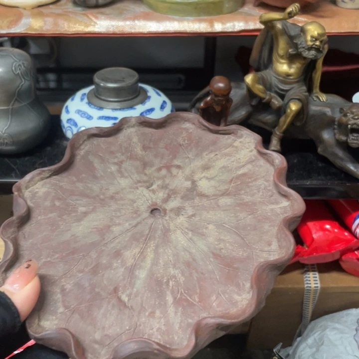 紫砂中古工艺品摆件