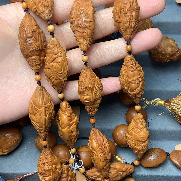 橄榄核手串/手链橄榄核长串脖挂