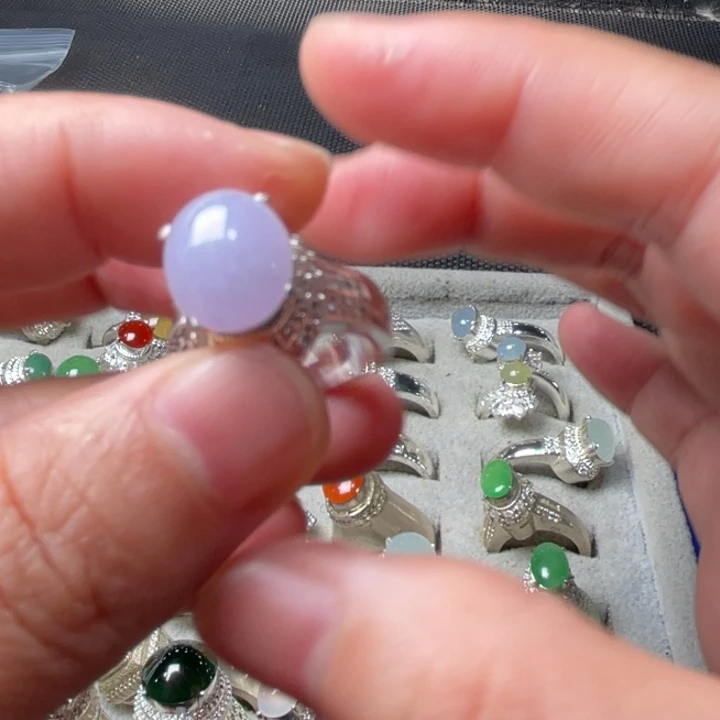 翡翠未镶嵌戒指缅甸天然翡翠