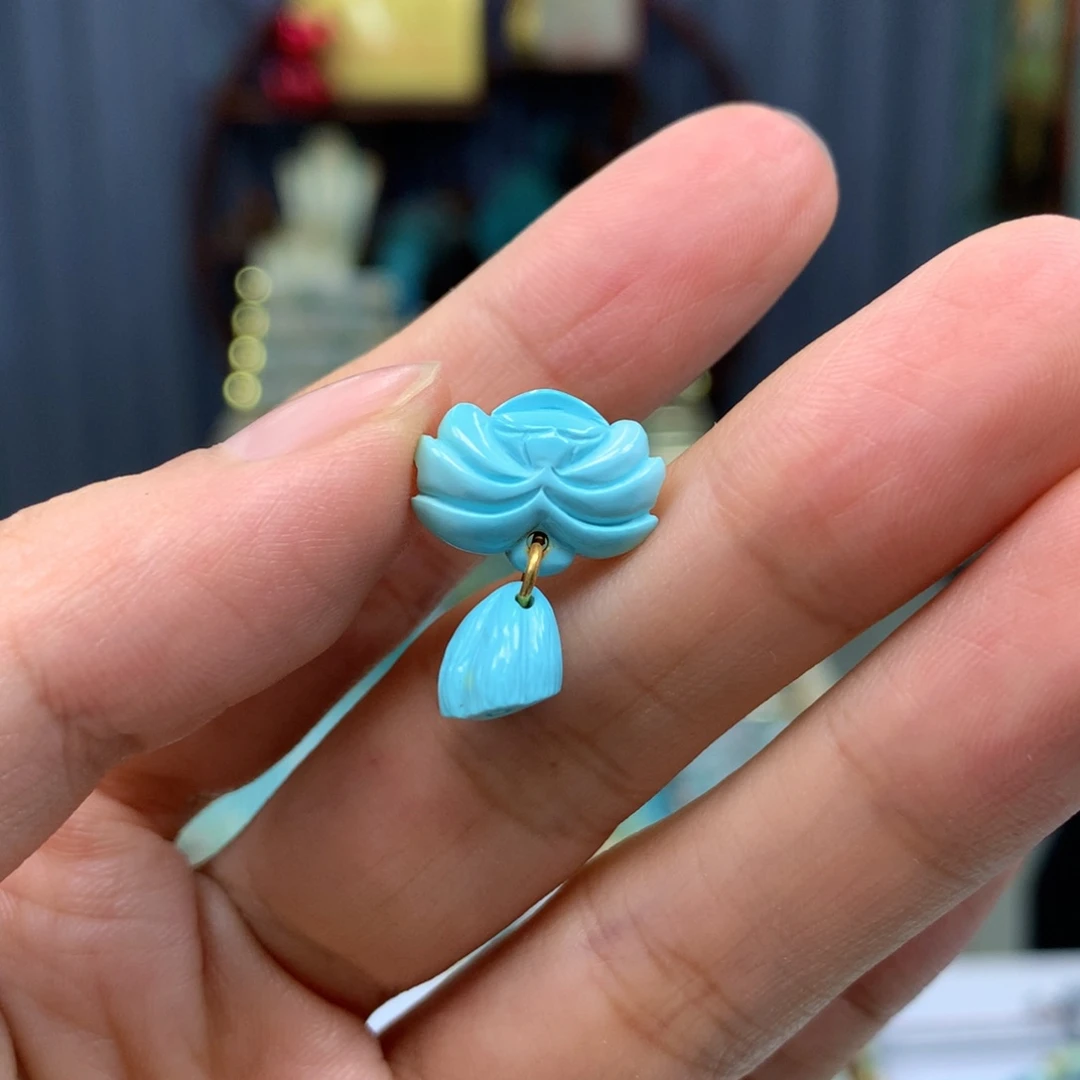 绿松石未镶嵌配饰