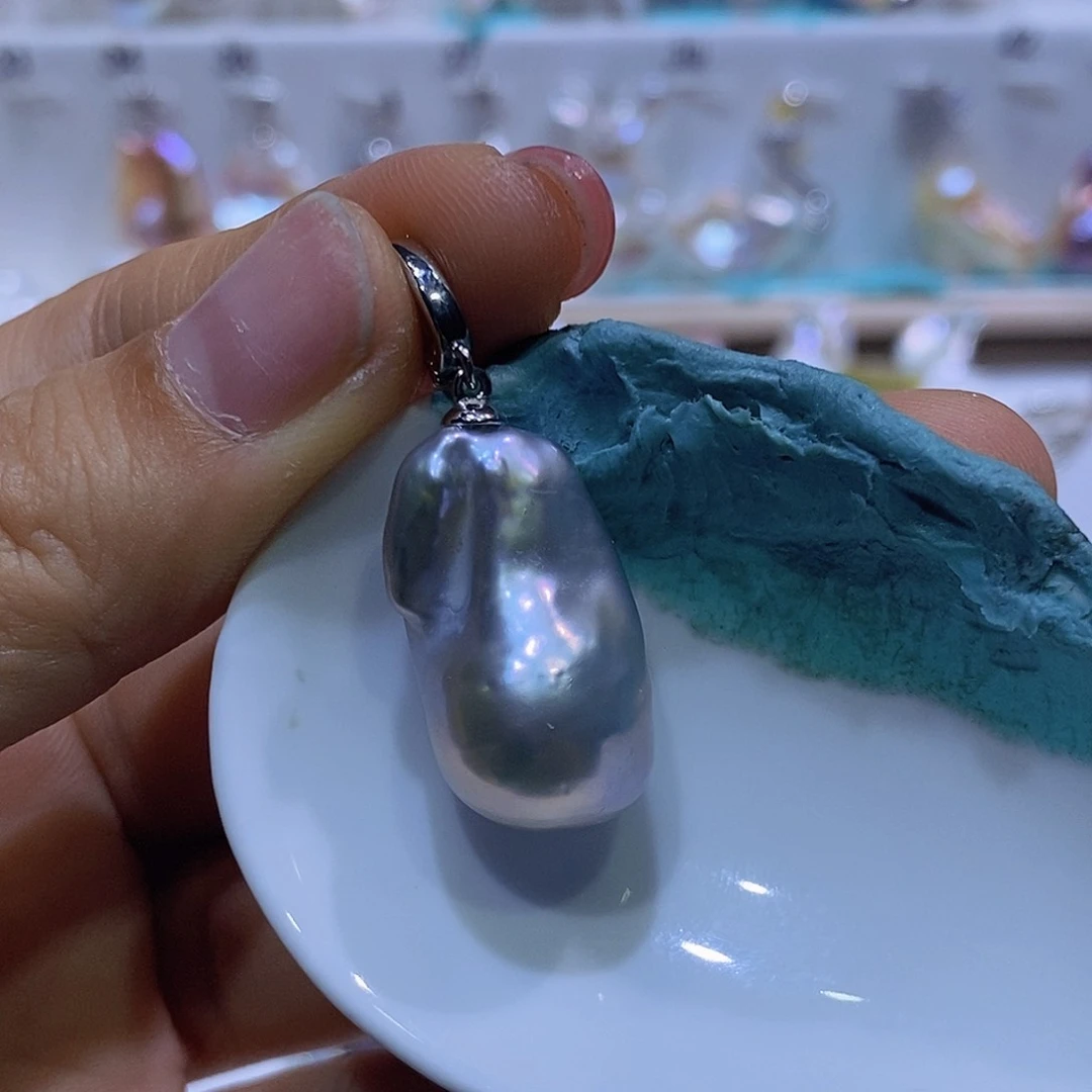 未镶嵌淡水珍珠吊坠