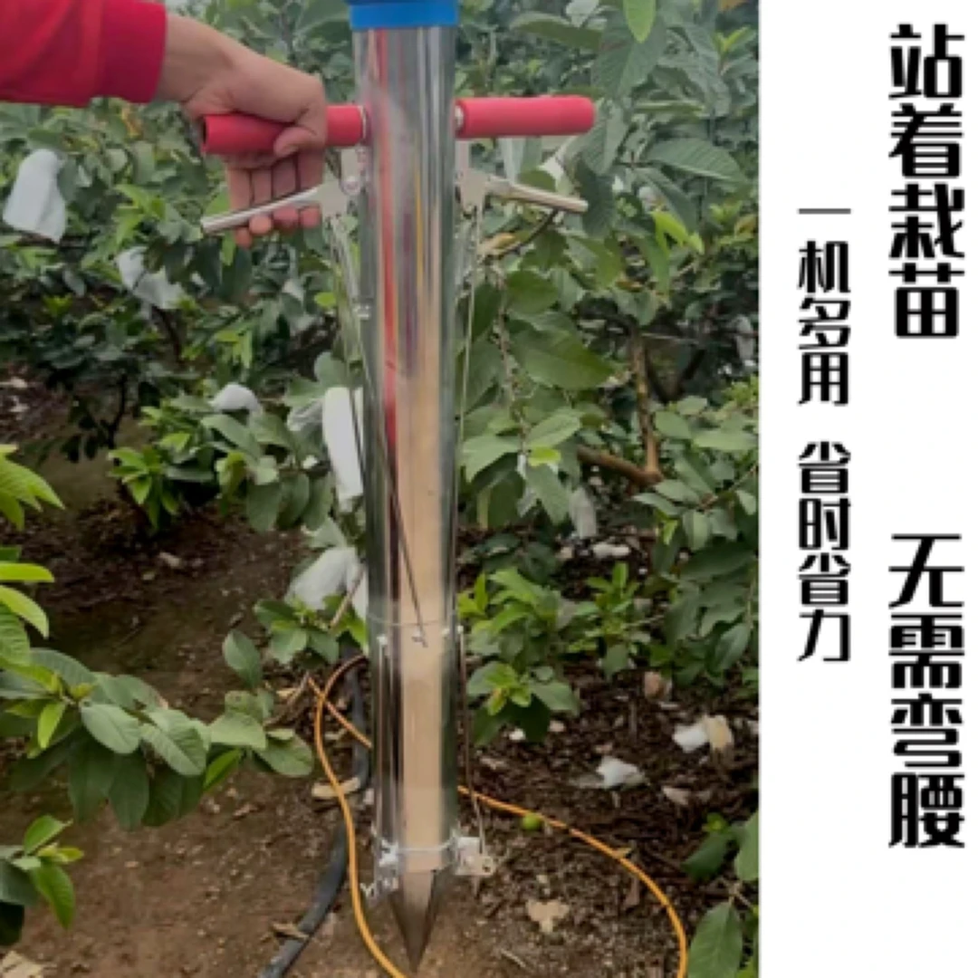 栽苗器种植器点播机施肥器种苗器播种器移栽移苗器移栽器种菜神器