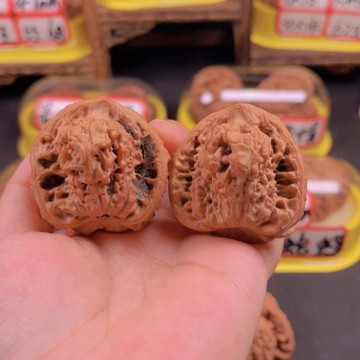 ****I文玩核桃把件13号40尺全品毒蘑菇