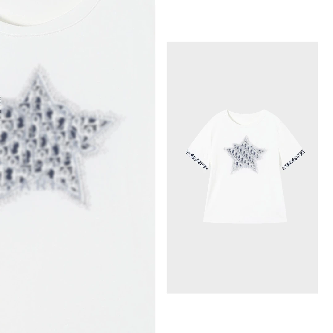 夏季简约舒适休闲百搭短袖T恤W61218