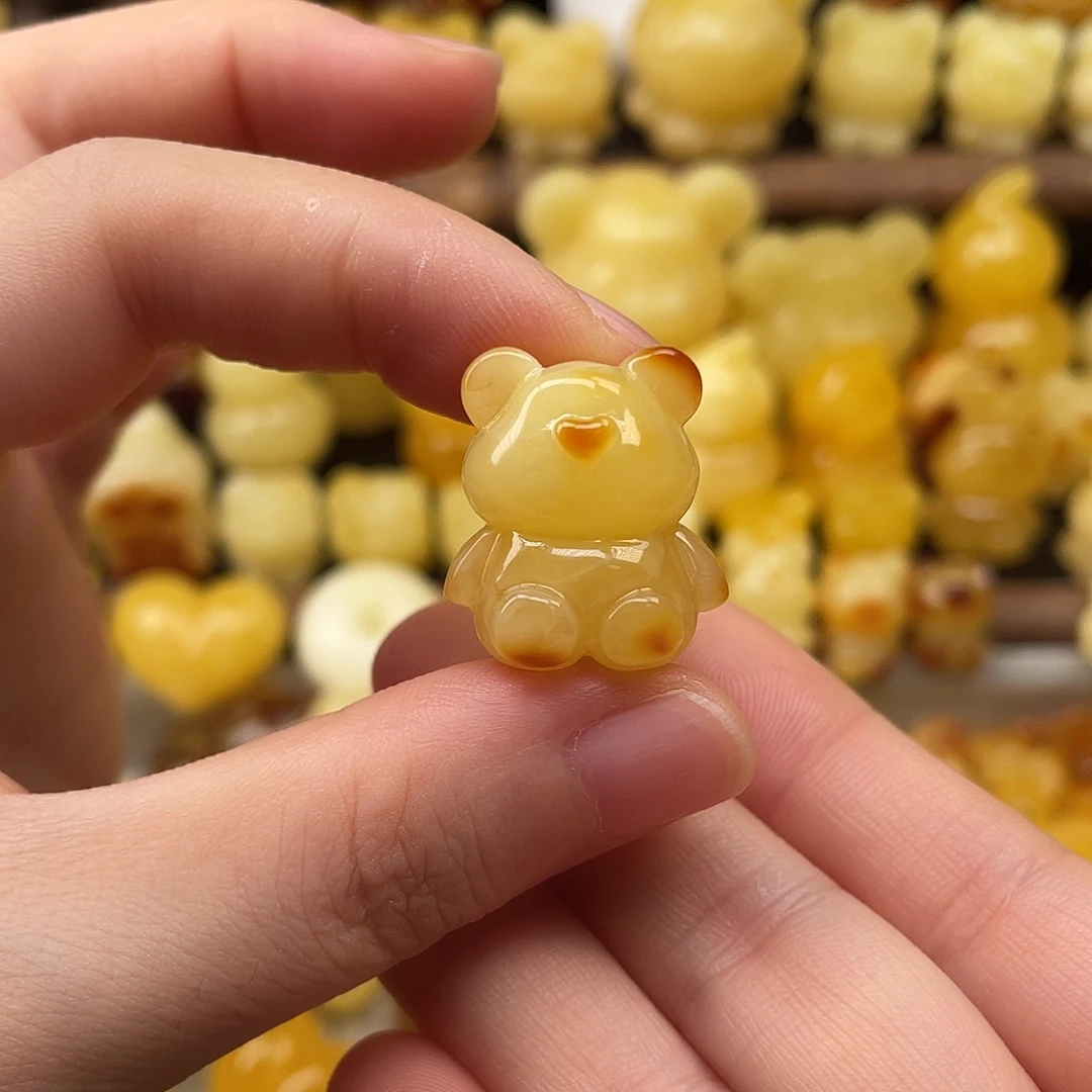 琥珀未镶嵌珠宝奇石