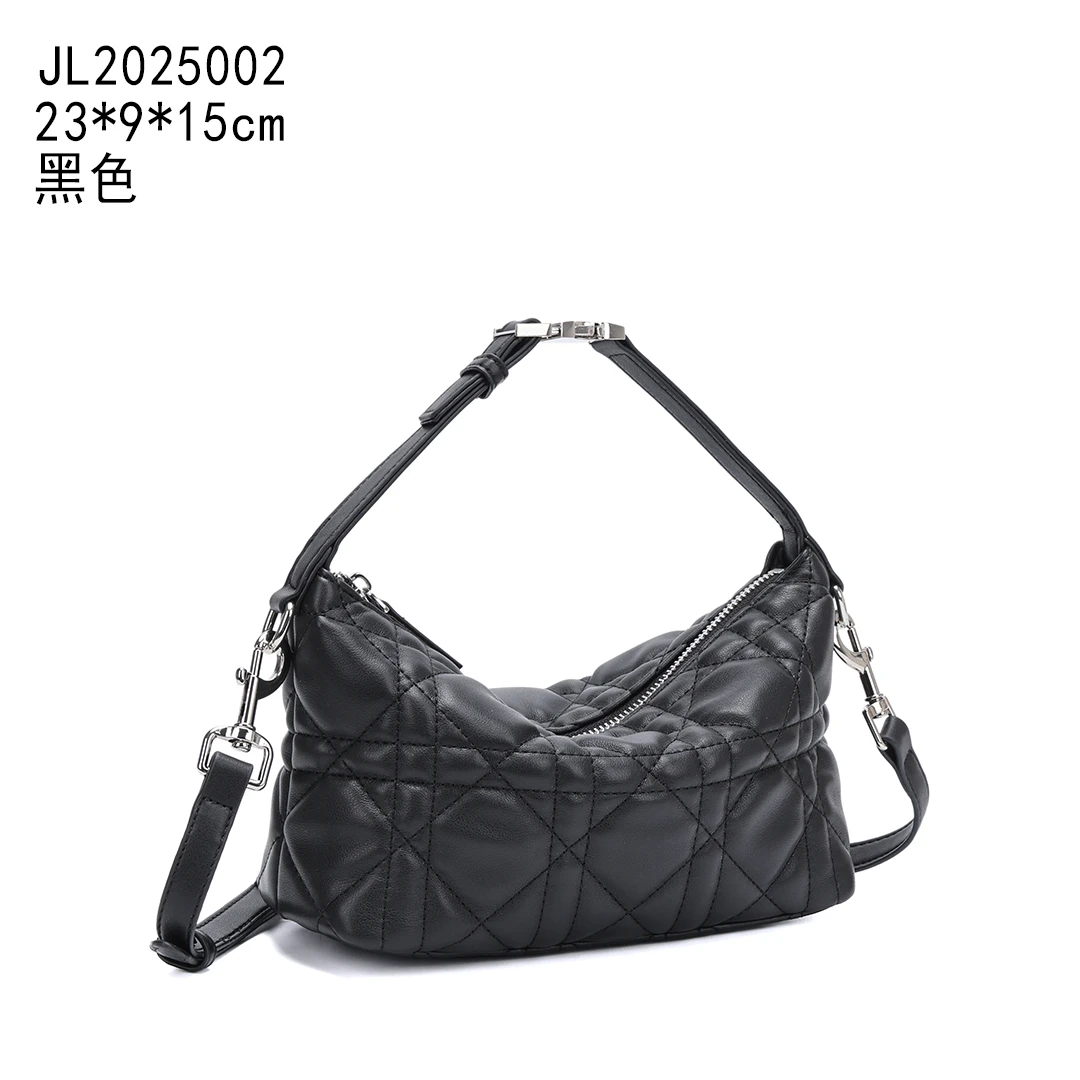 【工厂直销】QYX-2025002-黑色轻奢时尚百搭气质女包