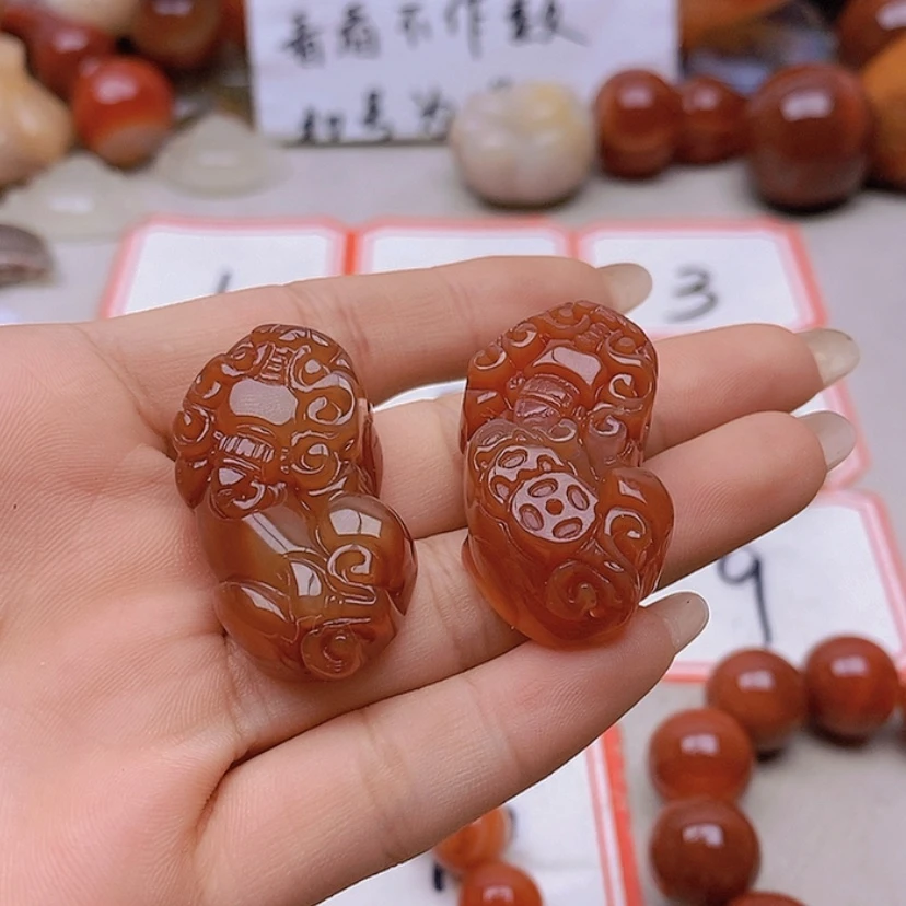 【闪购商品】未镶嵌玛瑙/玉髓珠宝半成品关****关