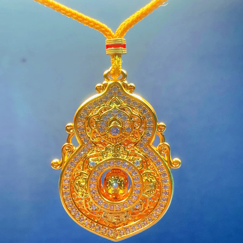 吊坠 E35D021吊坠古法镶钻葫芦吊坠多样性发货