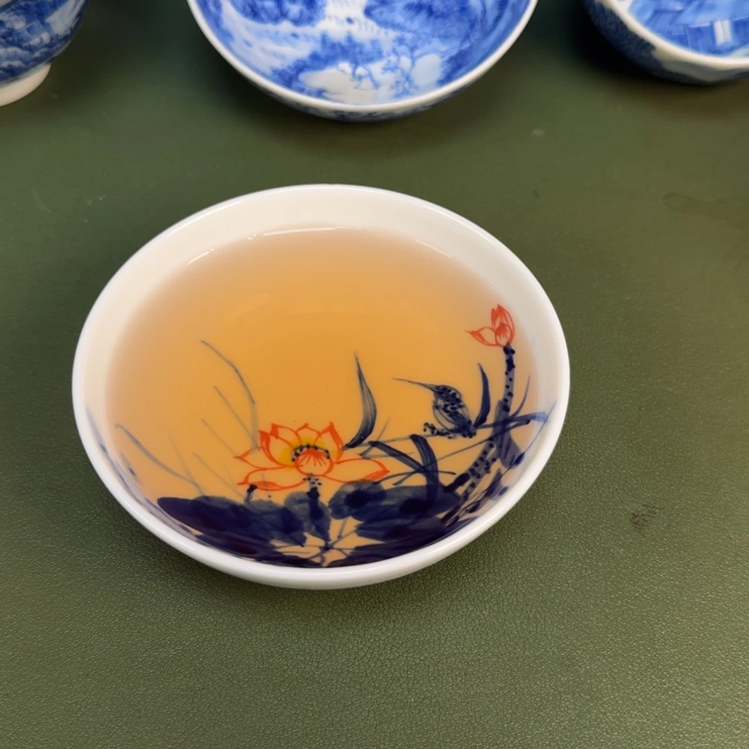 景德镇纯手绘茶具圆圆210