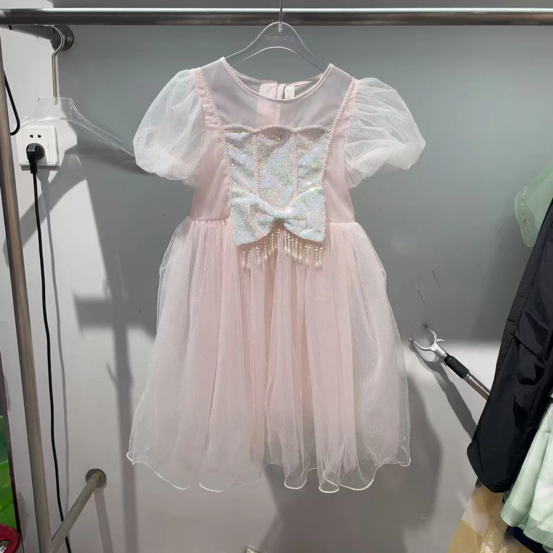 【淼淼妈】儿童夏季网纱公主裙003