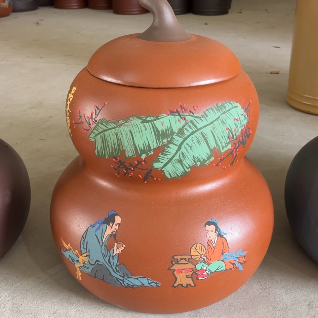 茶叶罐紫砂20 饼茶叶罐