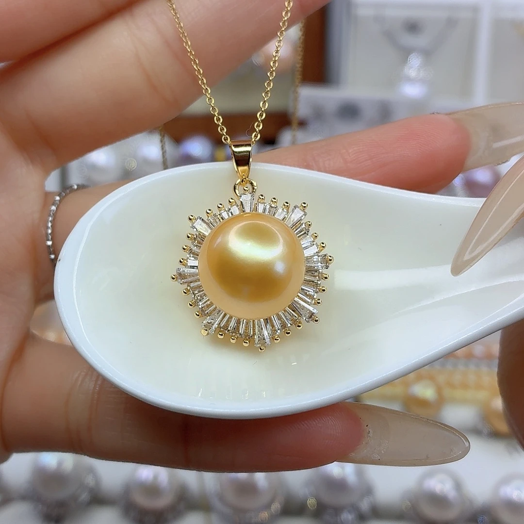 颈饰淡水珍珠合金F