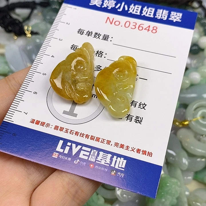 双***翡翠未镶嵌颈饰翡翠